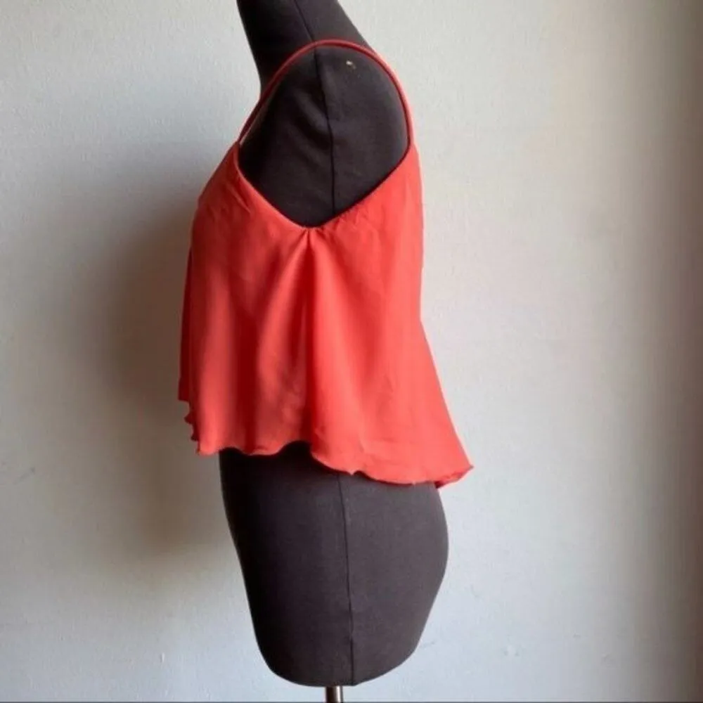 Lovely Day sz S spaghetti strap  crop top‎ - Image 3