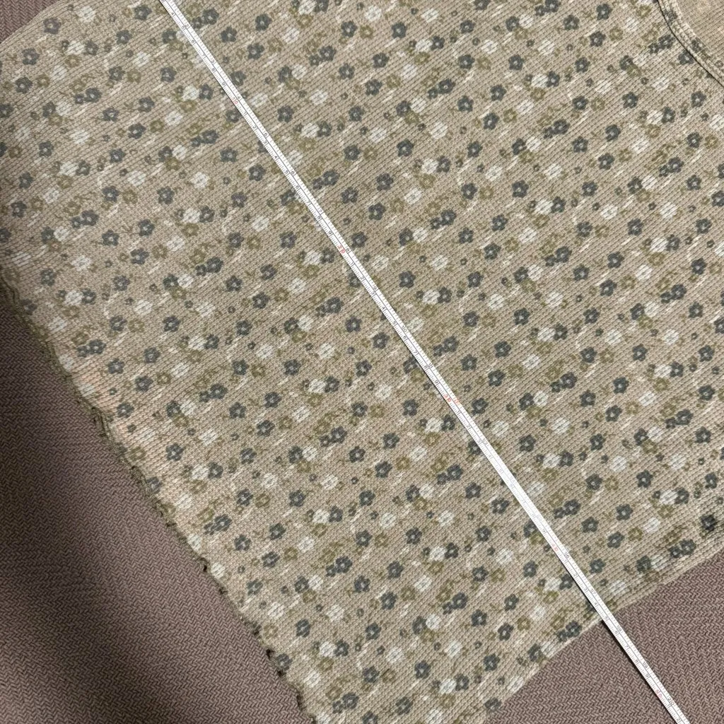 American Eagle Outfitters Crop Top Women XL Green Floral Round Neck Pullover - Image 7