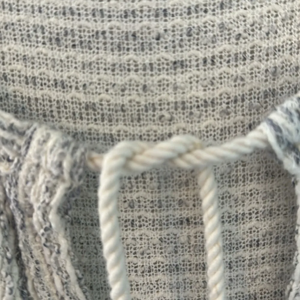 Calypso St Barth scoop neck medium Striped Knit Sweater Tassel Tie tunic dress - Image 11