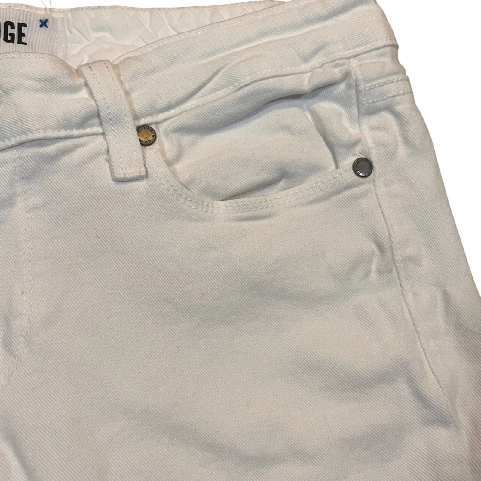 Paige‎ Women’s Size 29 Skyline Ankle Peg White Skinny Jeans - Image 2