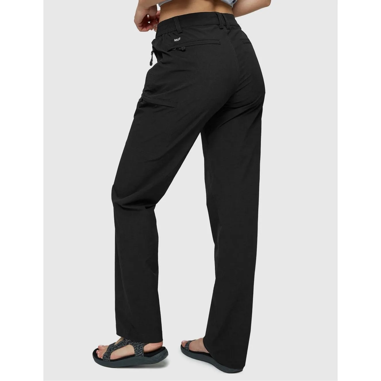 ✨Mier Women's Quick Dry Cargo Pants Lightweight Hiking Black Sz 12 Pants✨ - Image 3