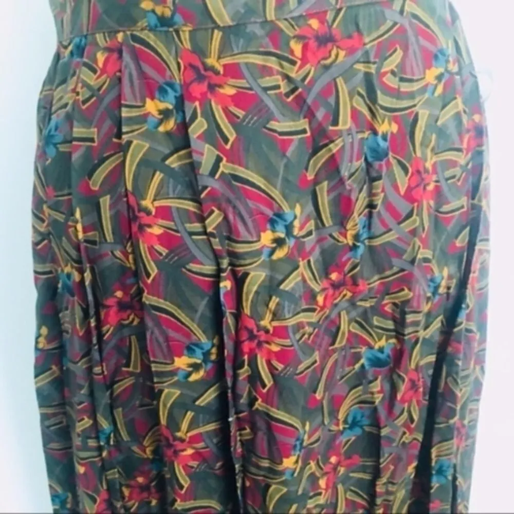 Christian Dior SZ 6 vintage floral skirt - Image 3