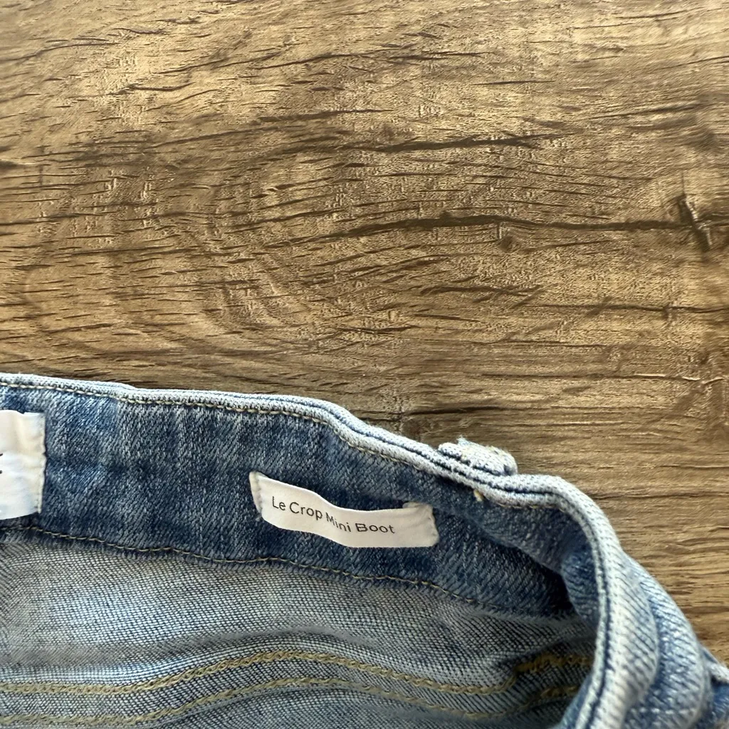FRAME

LE CROP MINI BOOT - KINCORD size 26‎ - Image 6