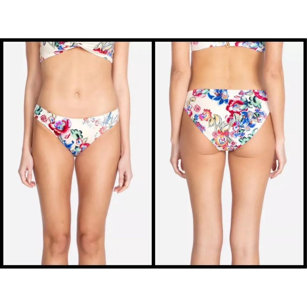 💕JOHNNY WAS💕 Maya Hipster Bikini Bottoms ~ Multi-Color Floral Print XL - Image 12