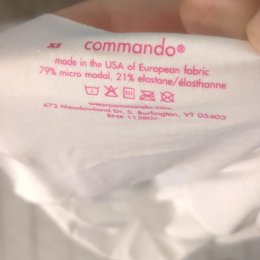 Commando white butter soft bodysuit size XS - Image 6