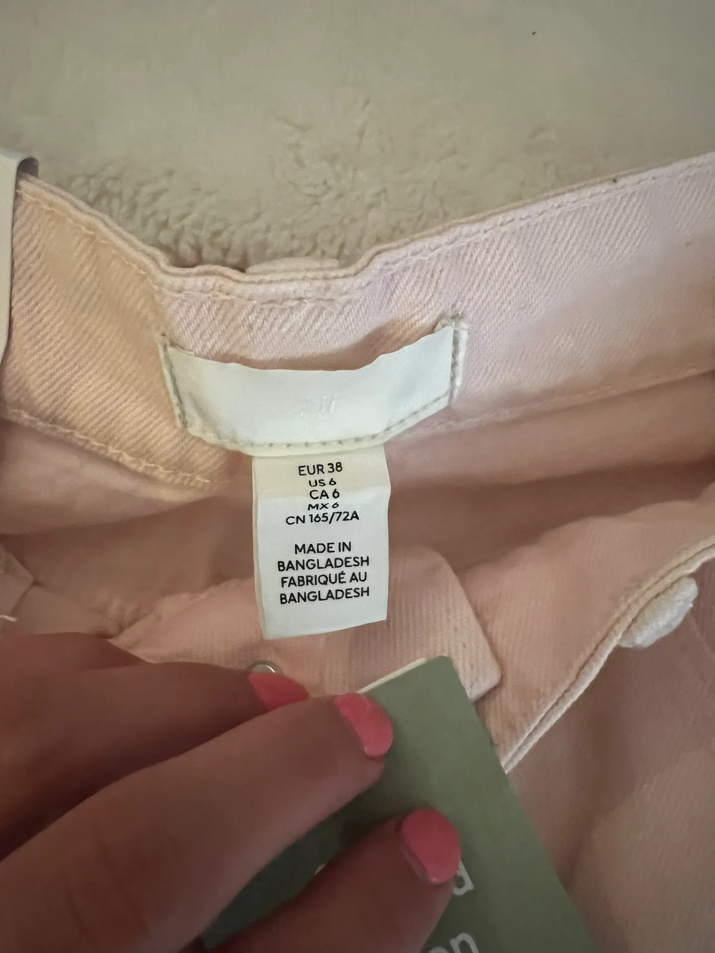 H$M Pink Jeans - Image 3