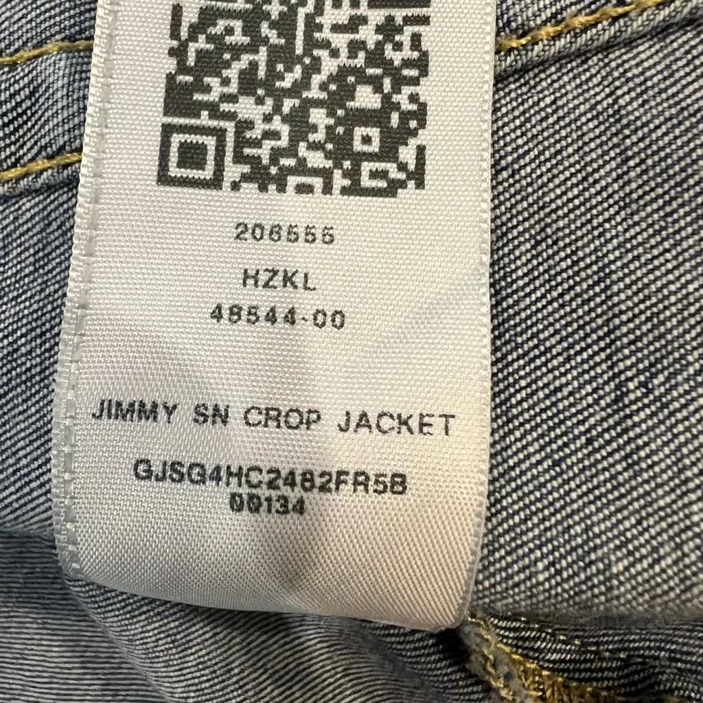 True Religion
Jimmy SN Crop Denim Jacket Size Medium EUC - Image 9