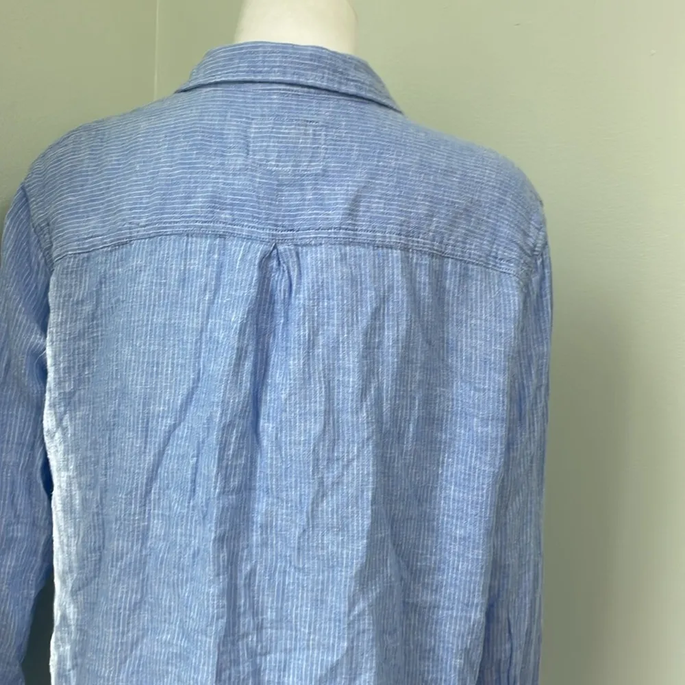 Rails Charli Cove Stripe button down large - Image 9