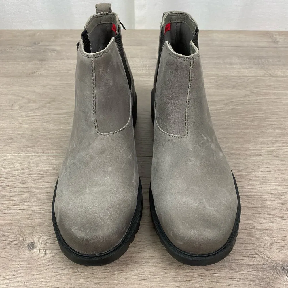 Sorel Gray Emelie II Waterproof Chelsea Boot Sz.9 NWOB - Image 5