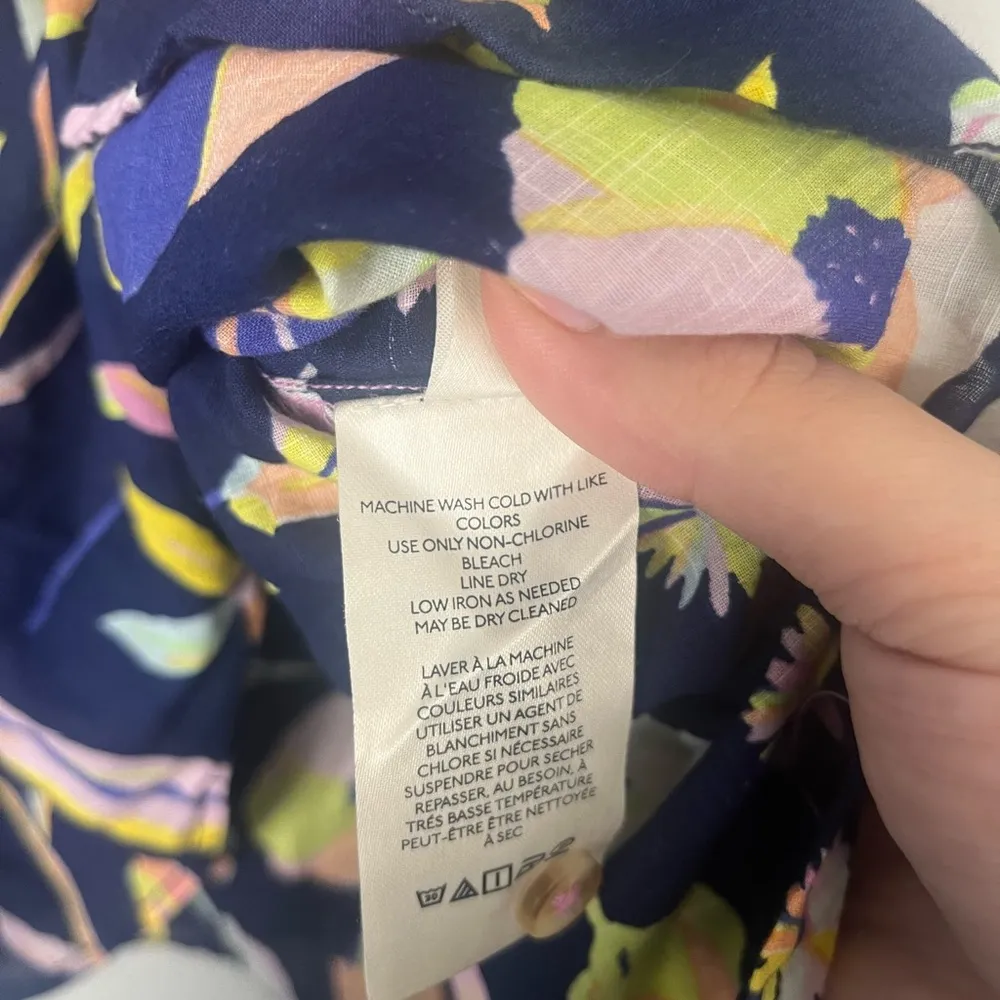 Anthropologie Luke John Matthew Arnold Blossom Surf Buttondown size XS - Image 7