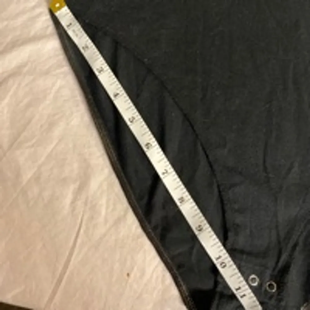 PINK Victoria's Secret Black Bodysuit Size M Cotton Stretch One-Piece - Image 16