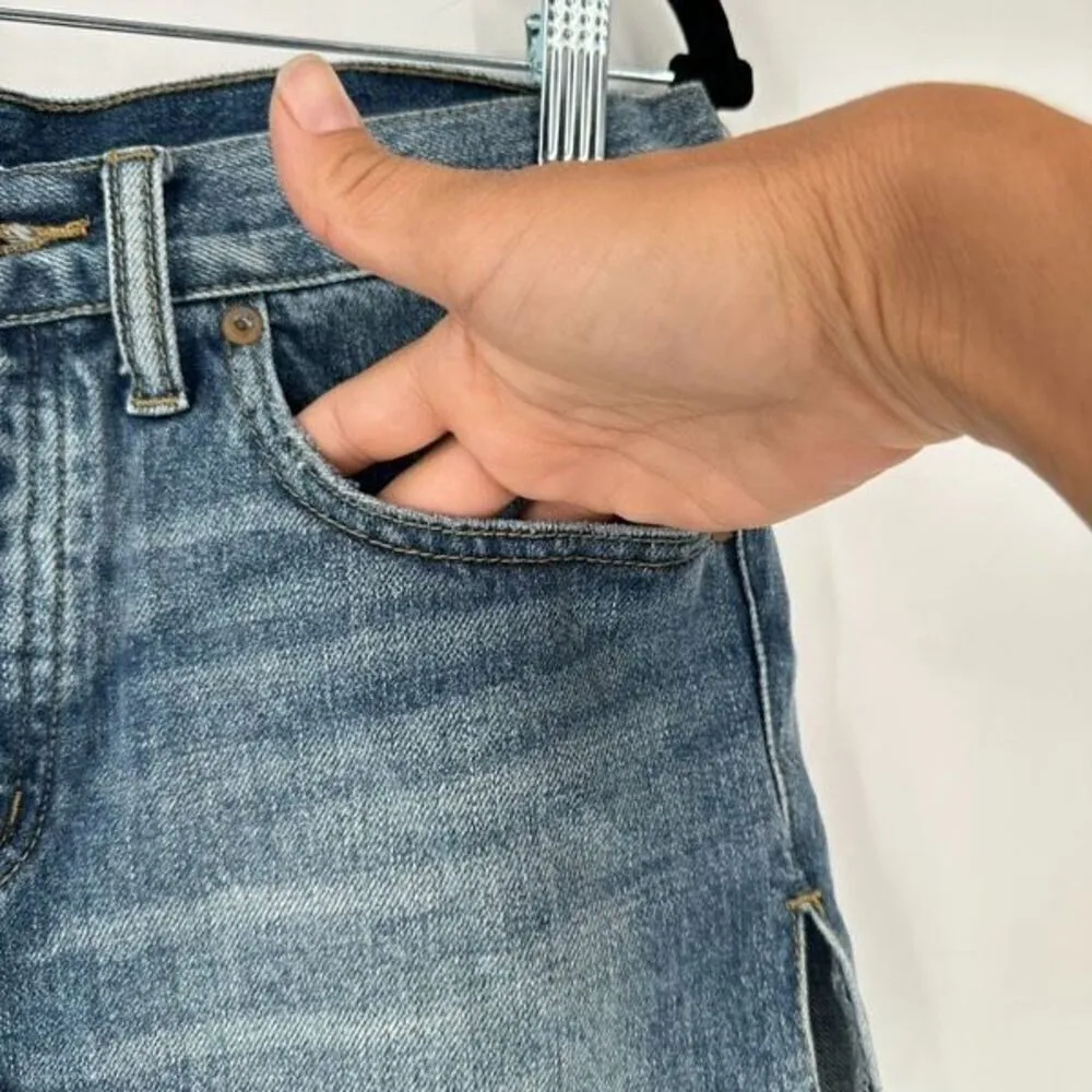 BDG Urban Outfitters Women’s Mid Rise Breezy Shorts Cut‎ Off Jean Denim Size 25 - Image 5