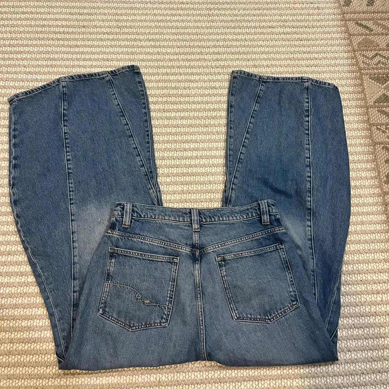 We The Free Eden High Slouchy Flare Jeans - Image 8