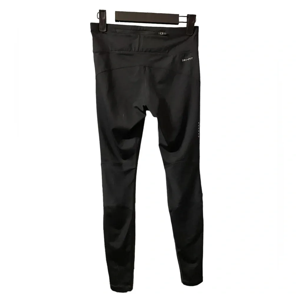 NIKE POWER RACER BLACK 7/8 TIGHTS - Image 3