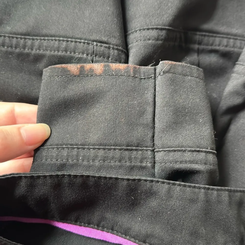 Purple Label by healing hands Scrub Jacket Size L - Image 5