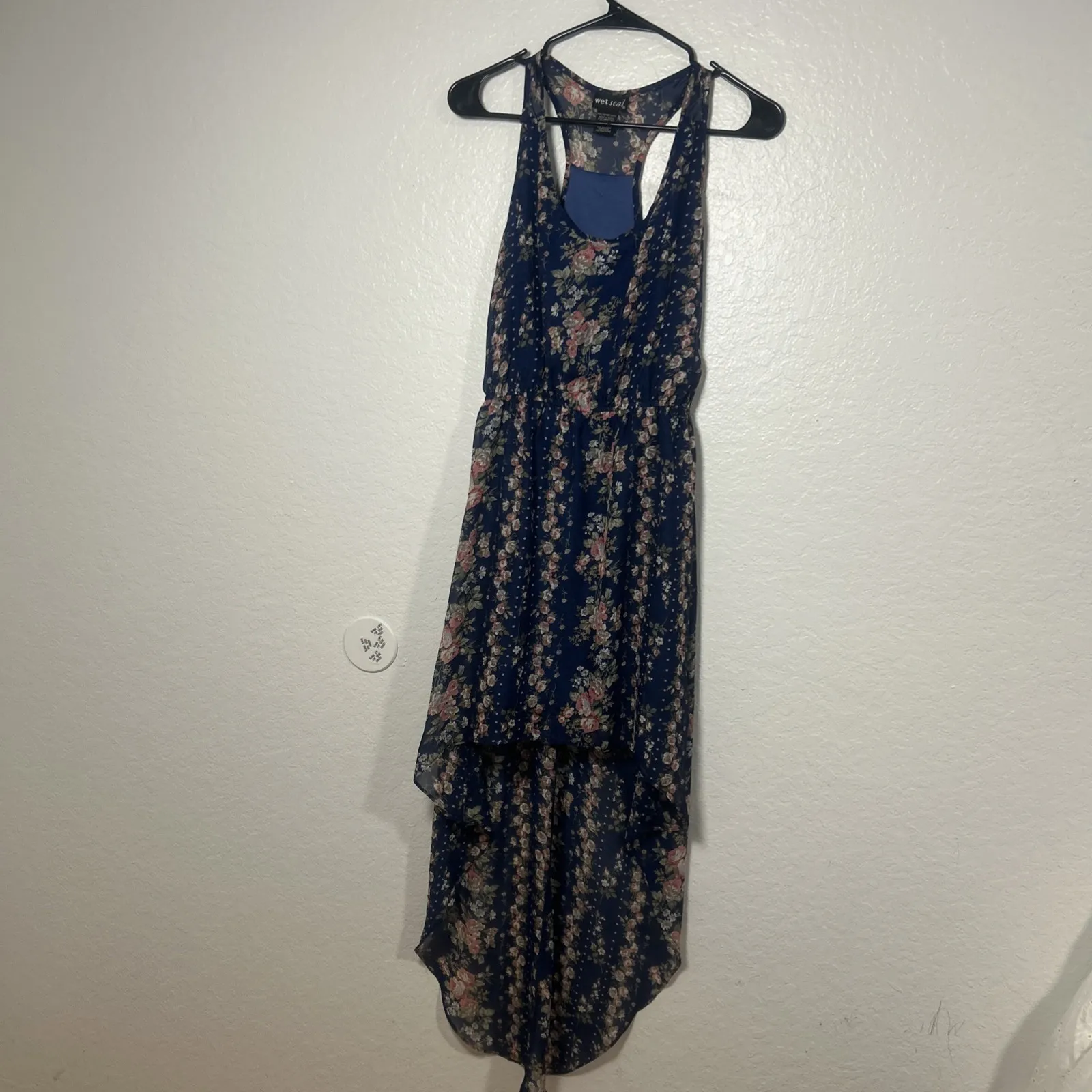 Wet‎ Seal Women's Floral Dress Size XS, Bo Belt. (187) - Image 2