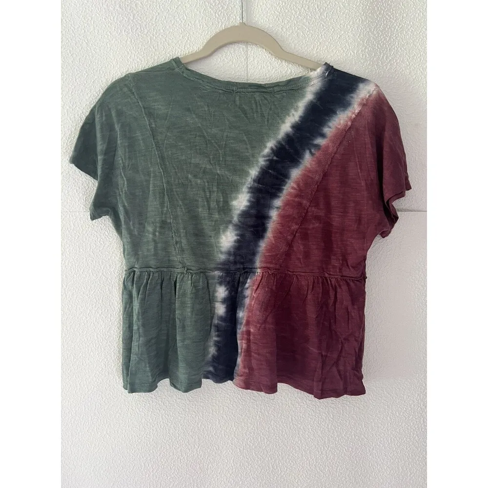 Rewind Tye Dye Top Short Sleeve Size S - Image 4