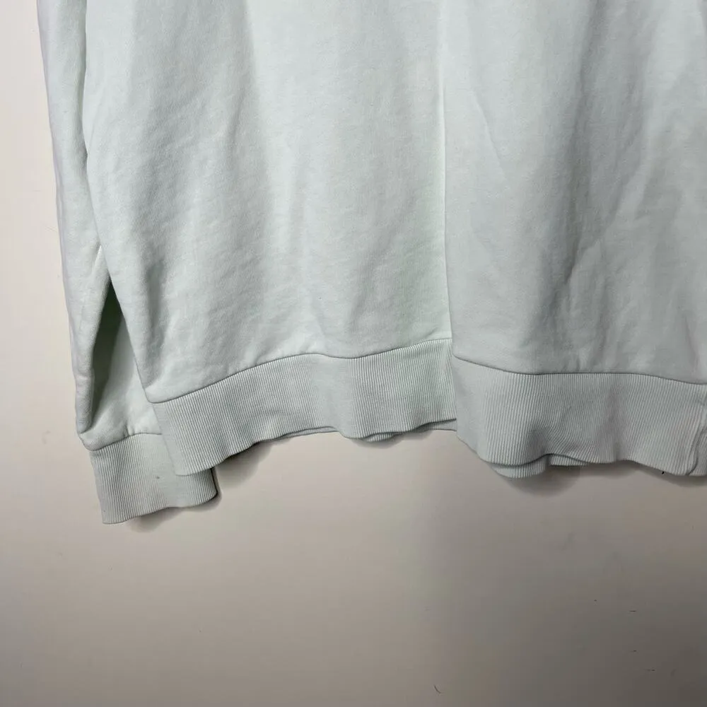 Camilla and Marc Jordan Crew Neck Pullover Sweatshirt Mist Blue 4 - Image 4