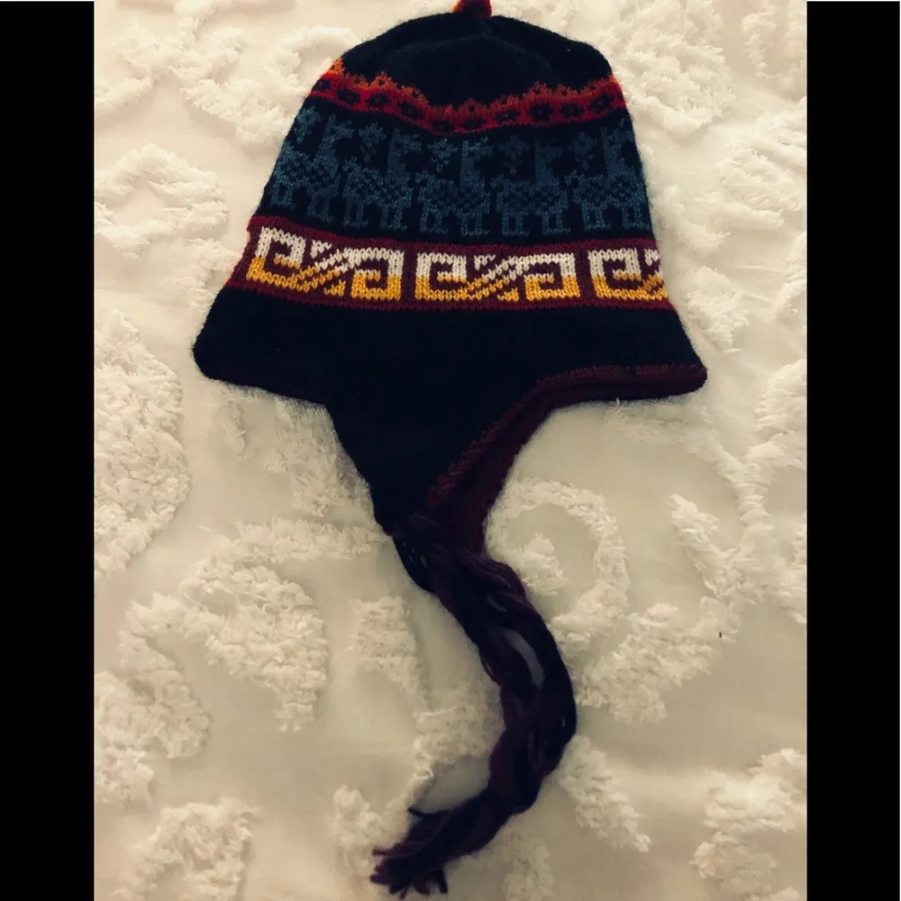 Beanie Peruvian Alpaca authentic OS - Image 3