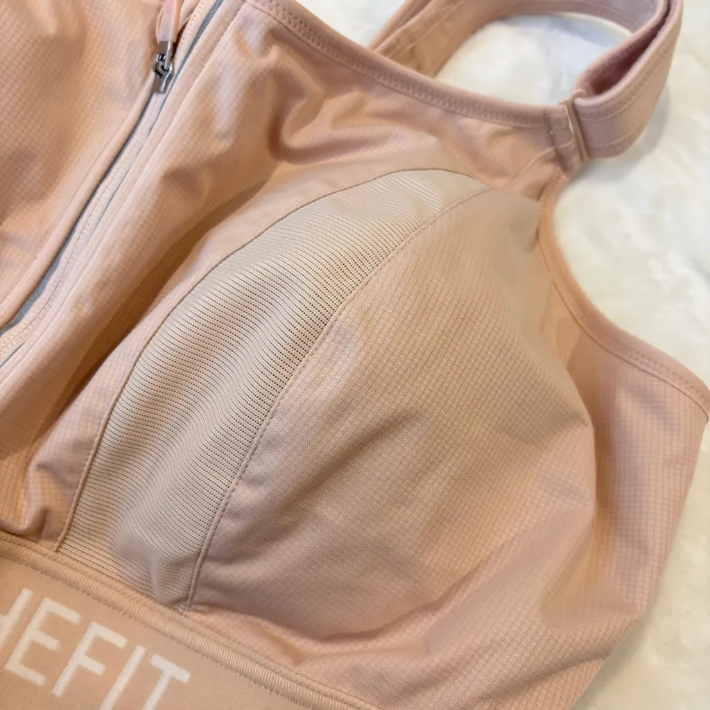 Shefit The Ultimate Sports Bra Sandstorm Beige Size 6 Luxe - Image 3