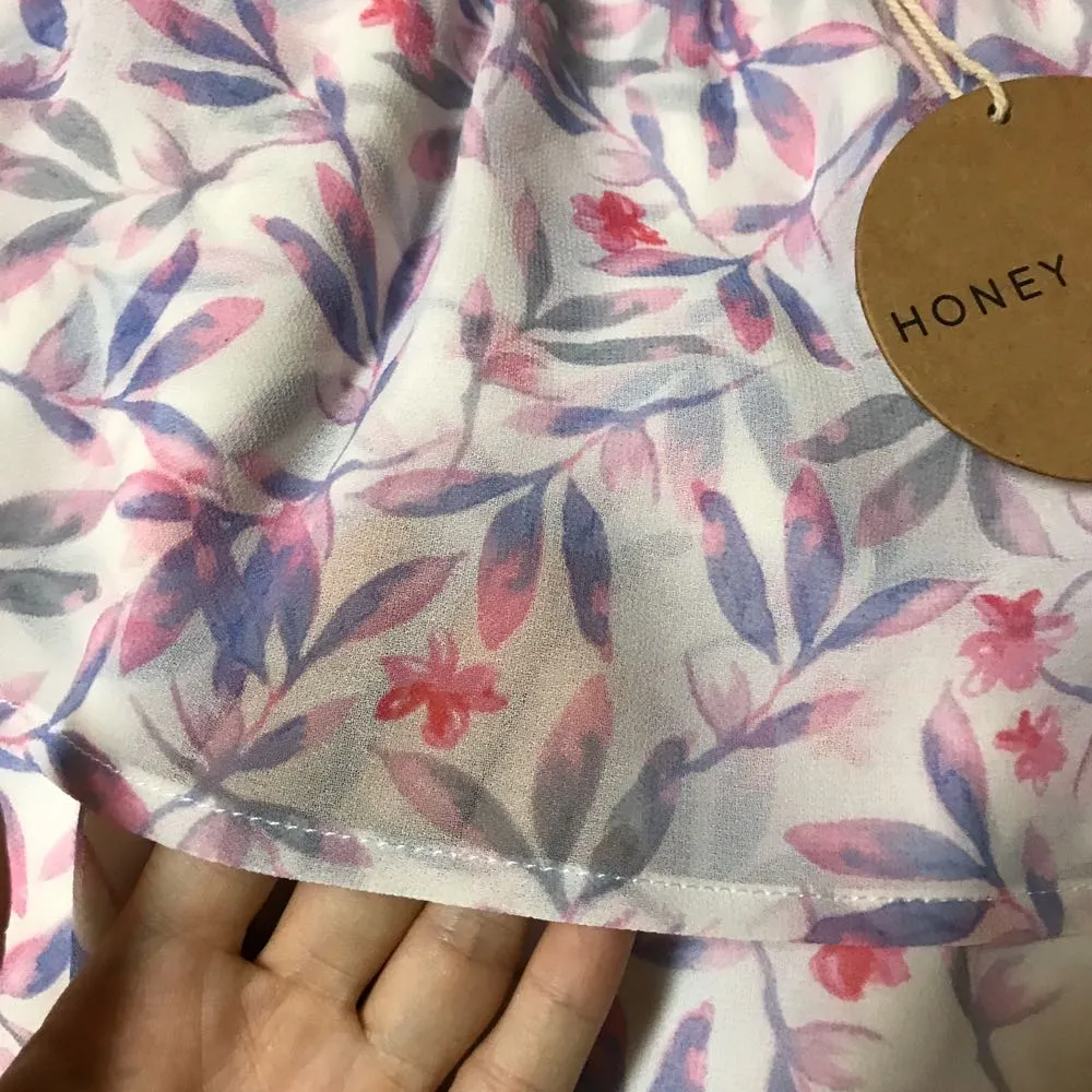 Off Shoulder Ruffle Bohemian Top - Image 5