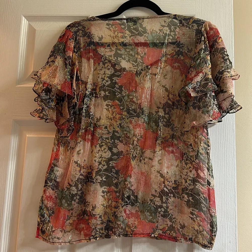 Love Sam Floral Blouse - Image 8