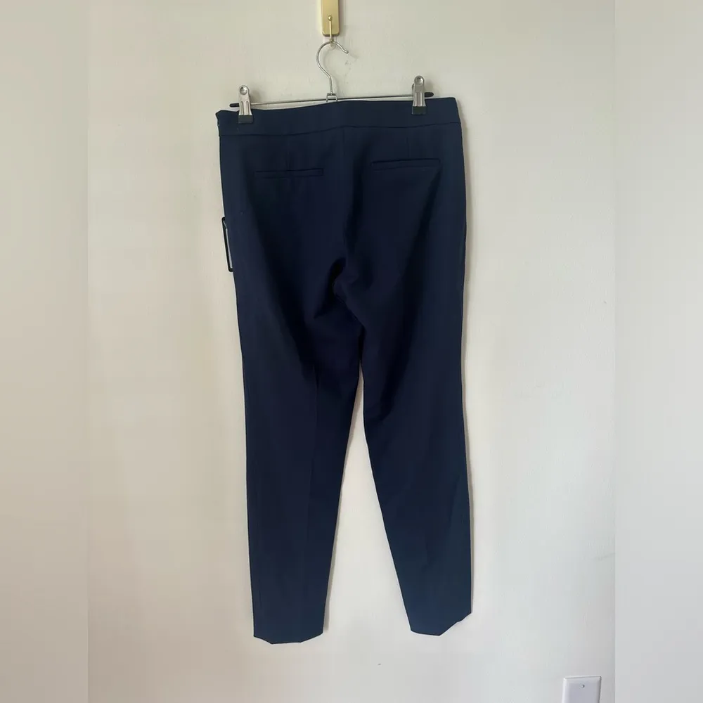 NWT Emporio Armani Navy Blue Wool Trousers Size 40 - Image 3