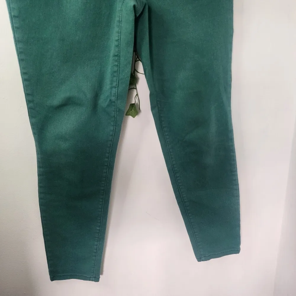 Nine West Vintage America Green Matchstick Skinny Jeans - Image 3