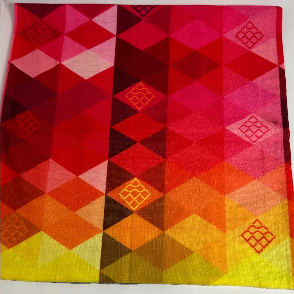 Wide Rainbow Geometric Headband - Image 3