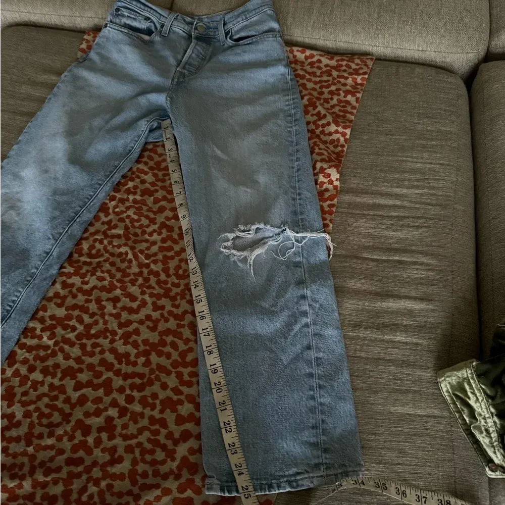 Custom Altered Levi Wedgie Straight leg jeans - Image 12