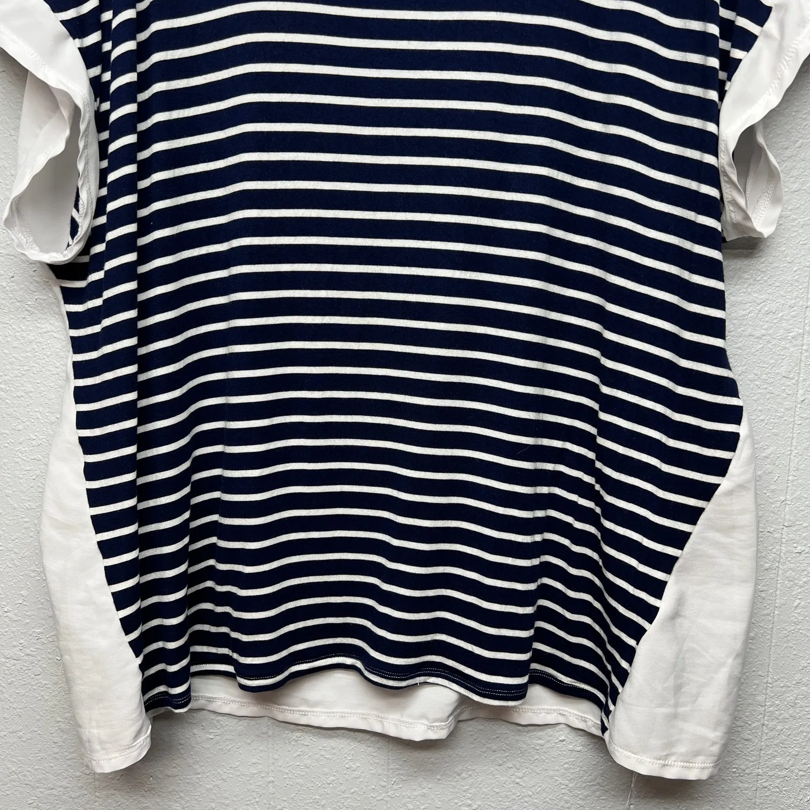 Dex Womens Top 3X Career Workwear Party Event Formal Dressy Occasion Feminine Blue - Image 3