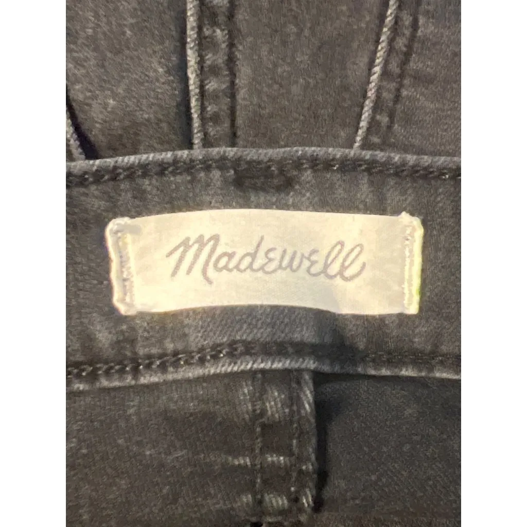 Madewell Curvy Roadtripper High Rise Skinny Black Denim Jeans Size 29 Stretch - Image 5