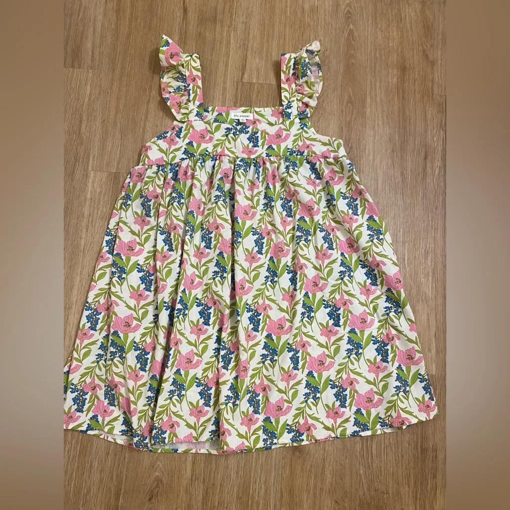 Blu Pepper Floral Multicolor Dress - Image 2