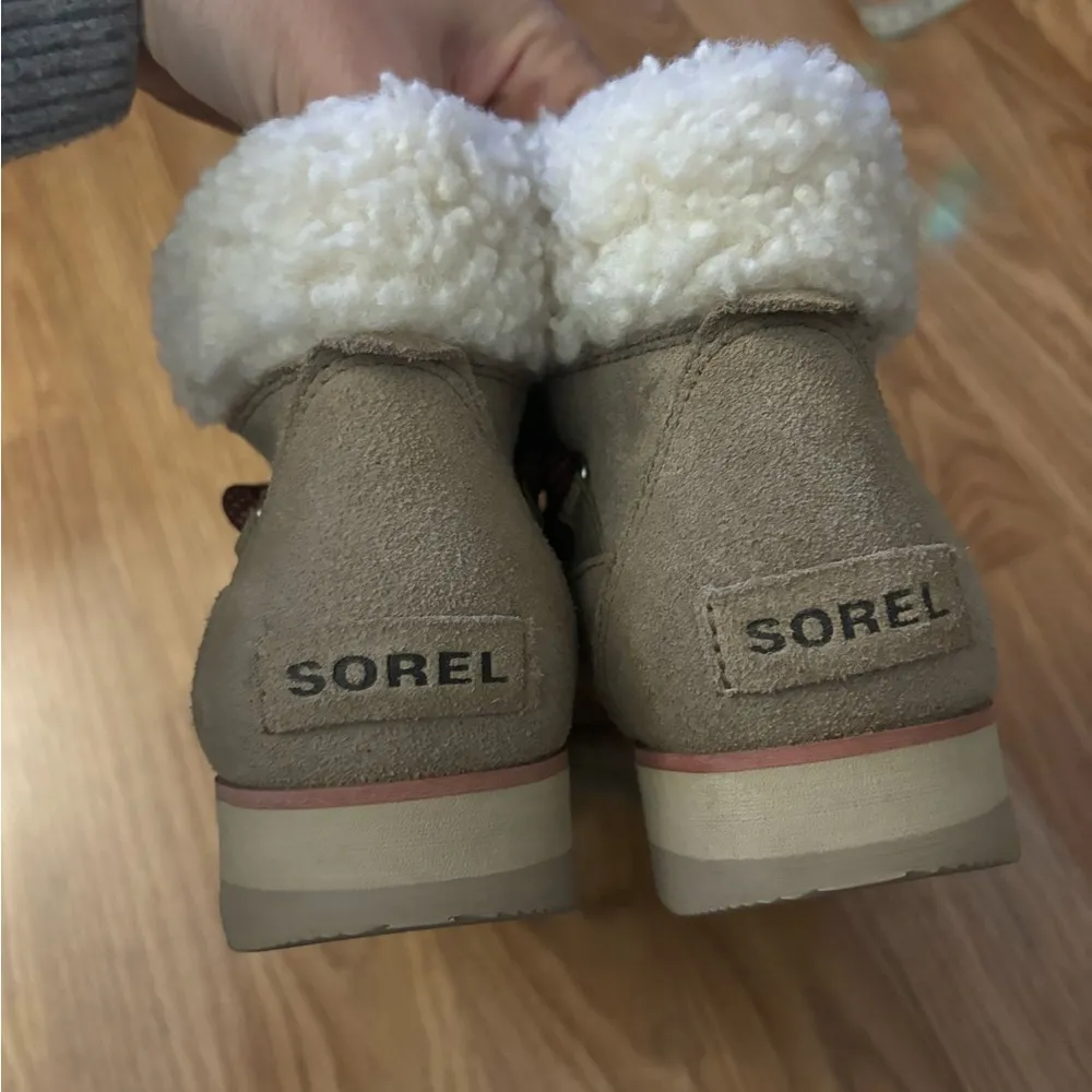 Sorel Harlow Lace Cozy Casual Lace Up Ankle Boots Size Women’s 7.5 - Image 2