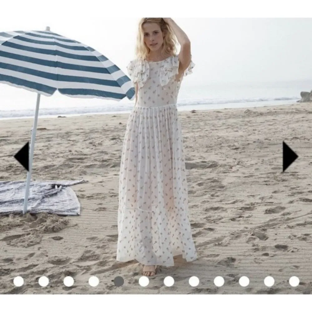 💕DOEN💕 Flora Dress ~ Salt Small White - Image 5