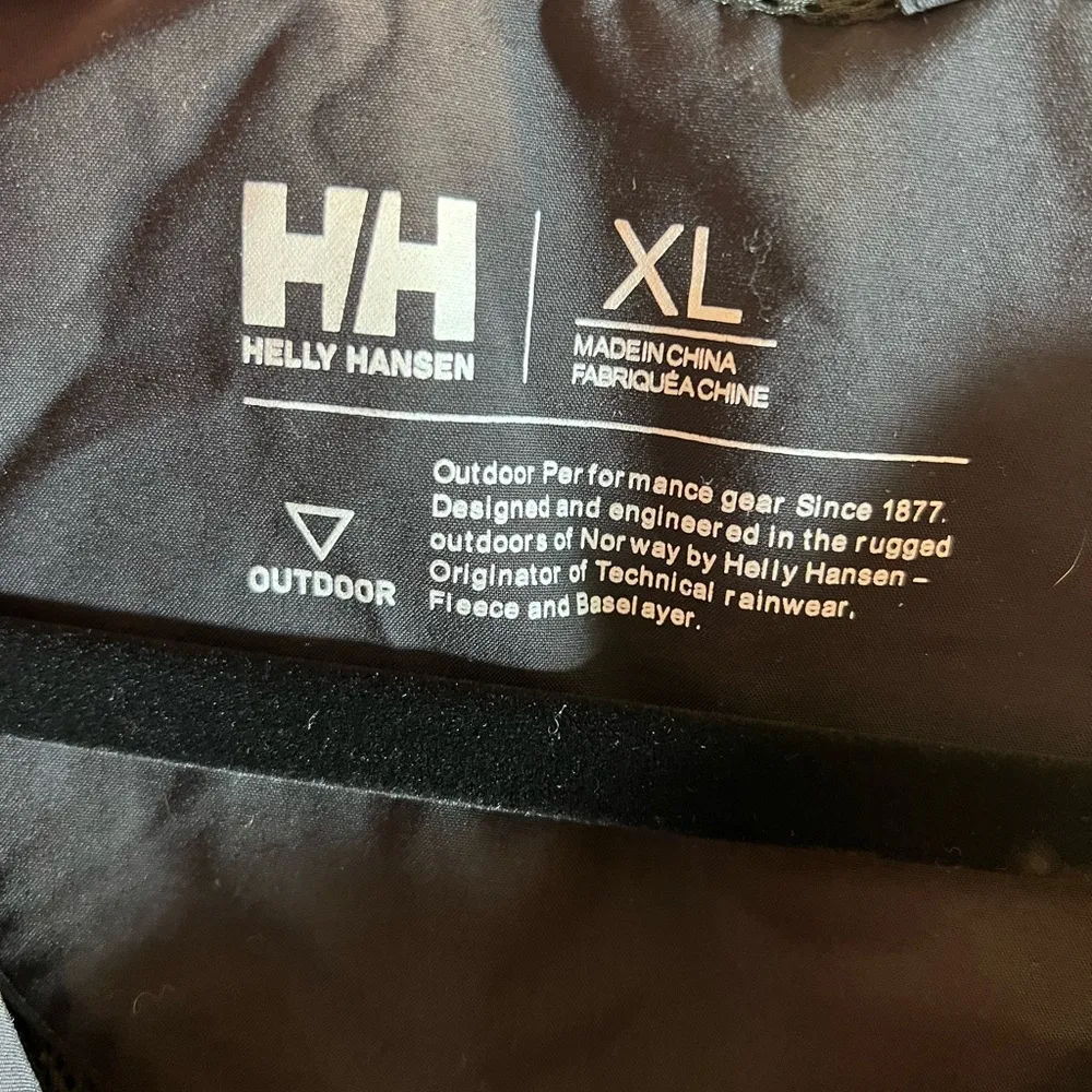 Helly Hansen Black Ski Snow Jacket High Collar Water-Resistant - Image 7