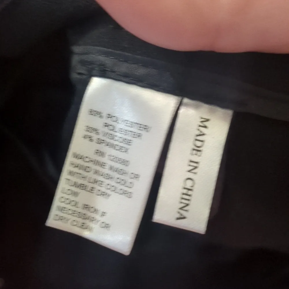 Amanda + Chelsea Black Contemporary Fit Narrow Leg Trousers Size 0 - Image 6