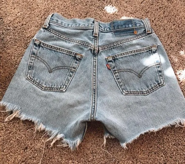 Levi’s Vintage High Waisted Shorts - Image 2