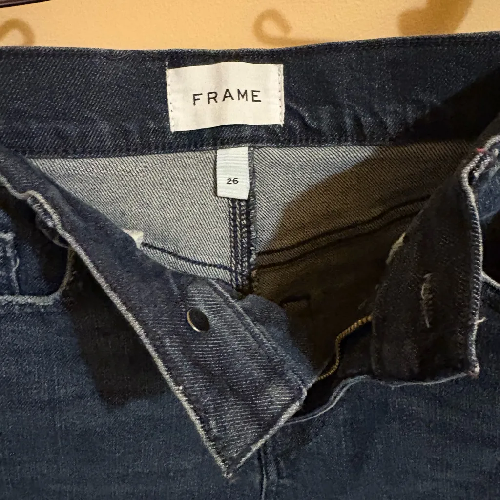 Frame Le Crop Palazzo Jeans in Crafty - Image 5
