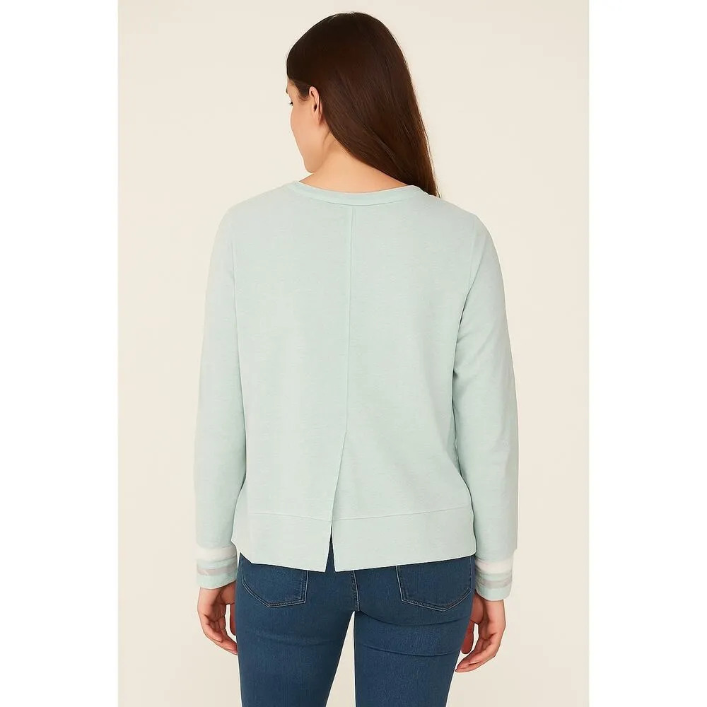 tasc Performance Lighthouse Crew Pullover Sweatshirt Size L Green Size L - Image 2