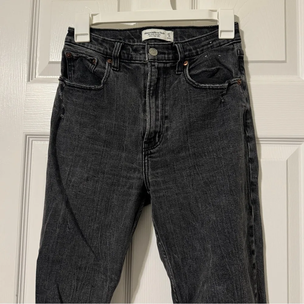 Abercrombie & Fitch The Ankle Straight Utra High Rise Jeans Size 4 Short 27 - Image 4