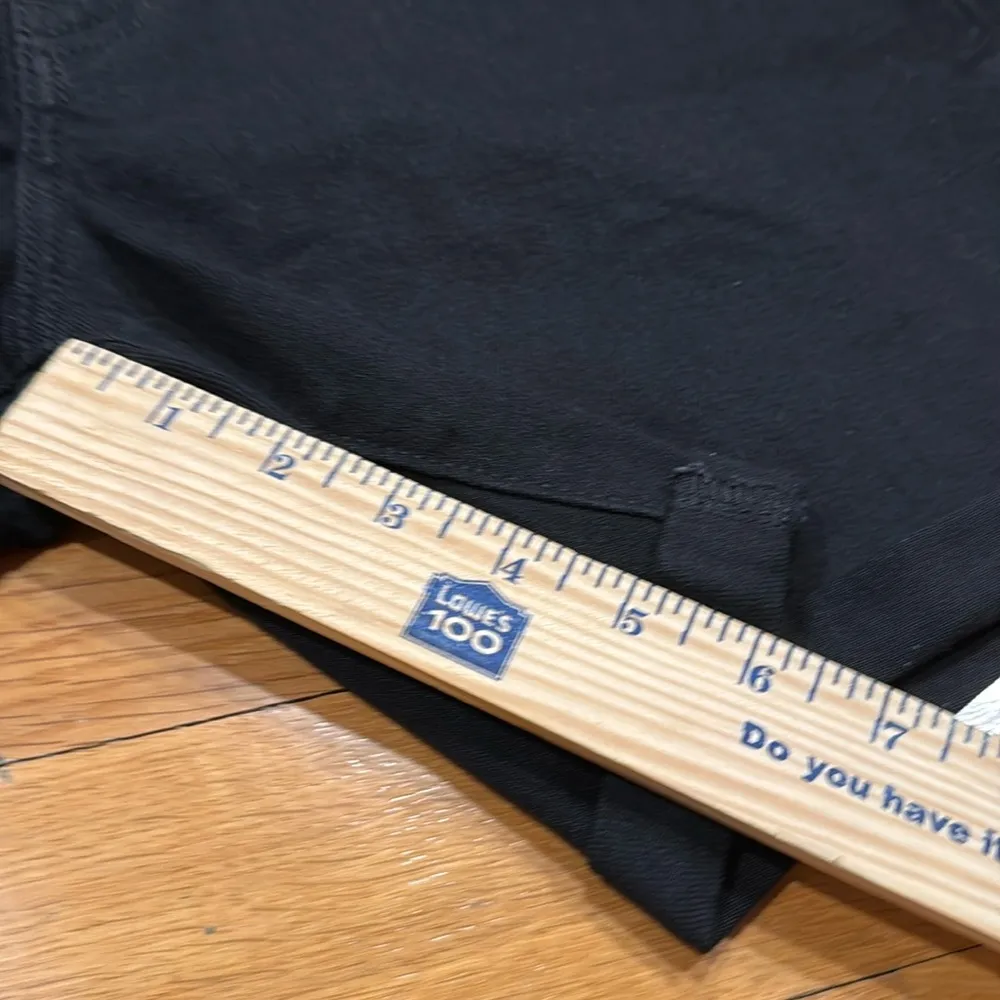 Old Navy women’s black high -rise wow Jean shorts size 12. - Image 8