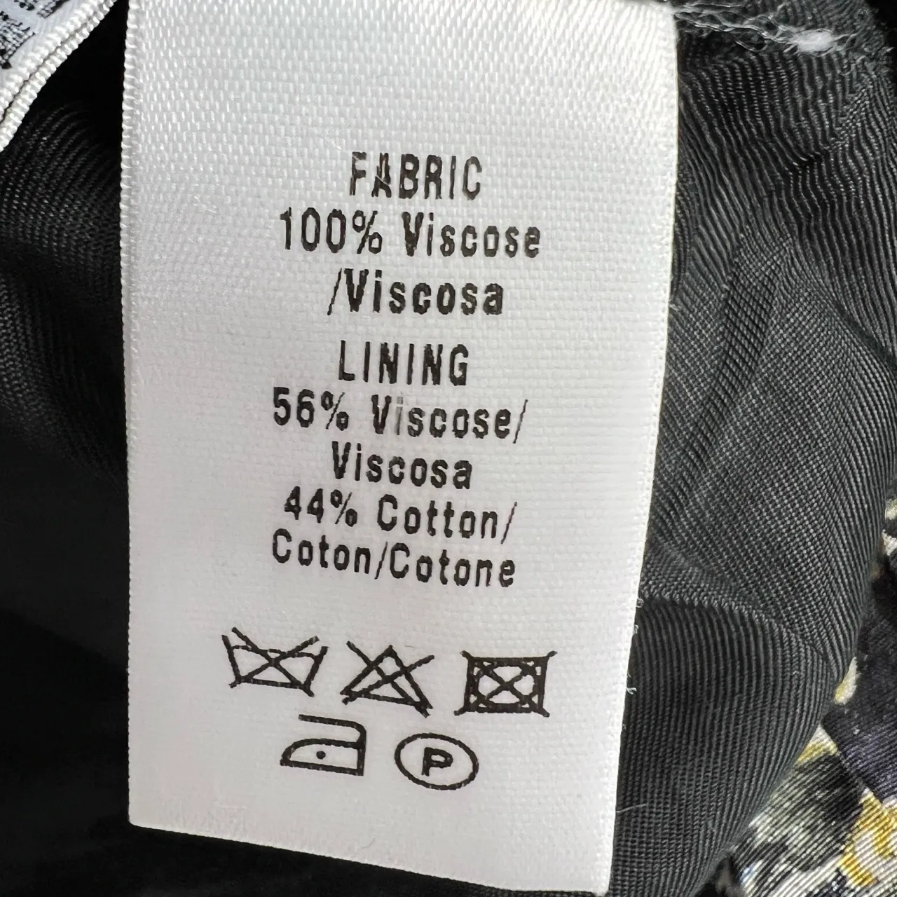 Paul Smith Skirt Floral Yellow Gray A - Image 5