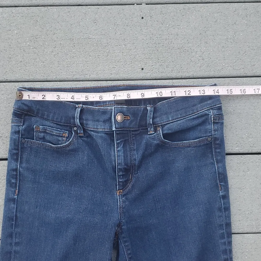 Ann Taylor The Skinny Darkswash Skinny Fit Jeans - Image 6