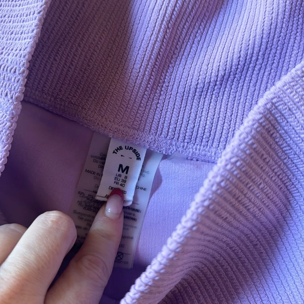 The upside purple biker shorts Size M - Image 2