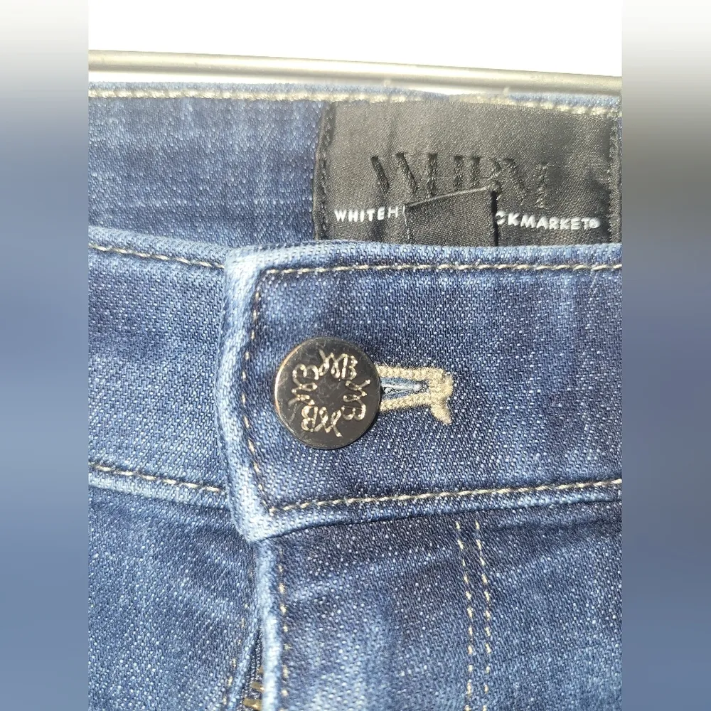 White House Black Market Indigo Skinny Jeans - Image 3