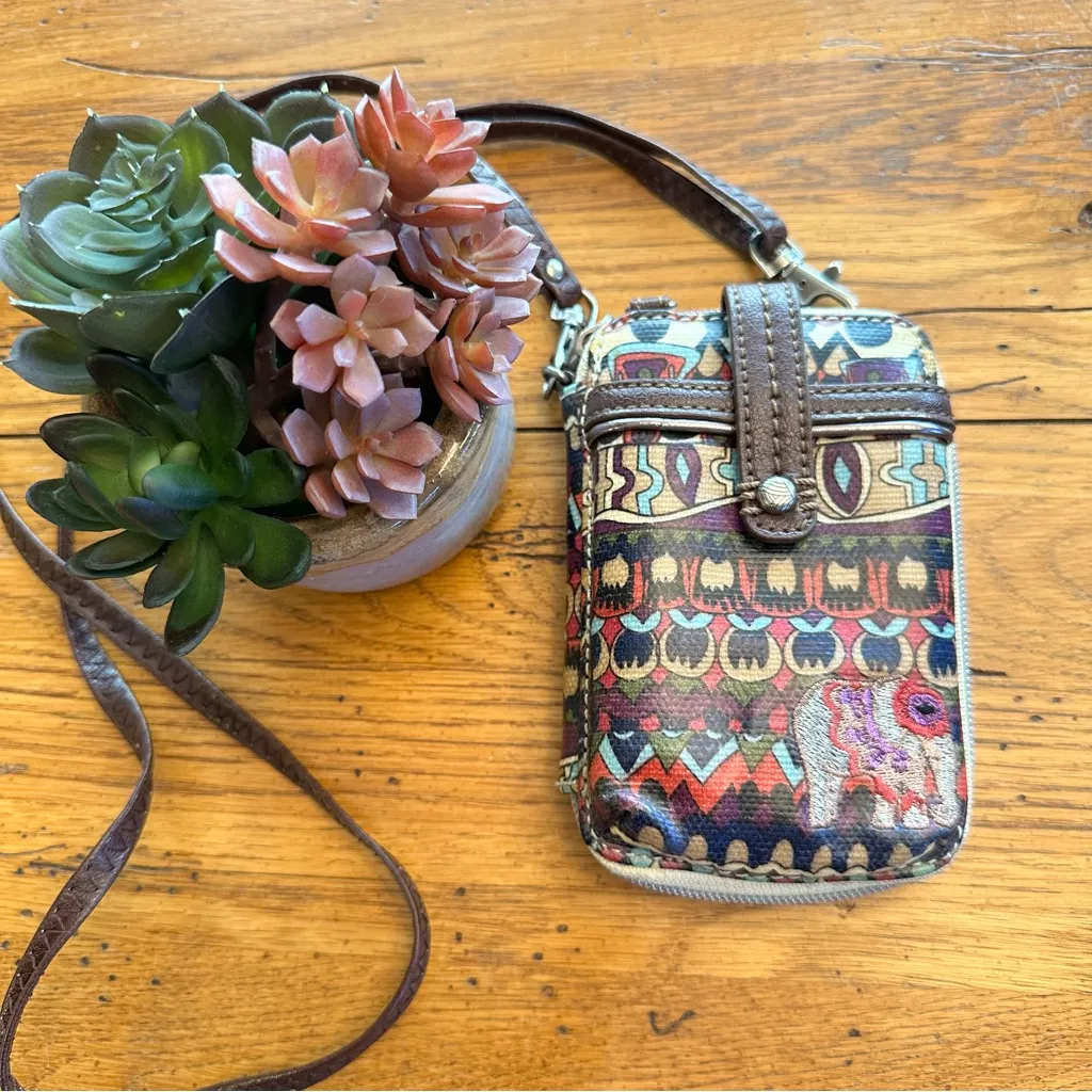 Sakroots Zip Around Crossbody Wallet - Image 14