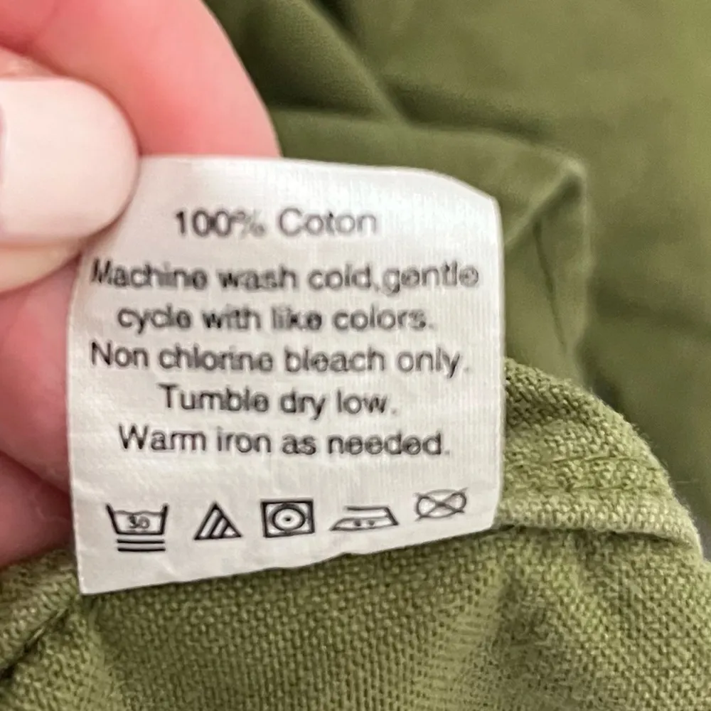 J. Crew Boy Fit Green Button down - Image 2