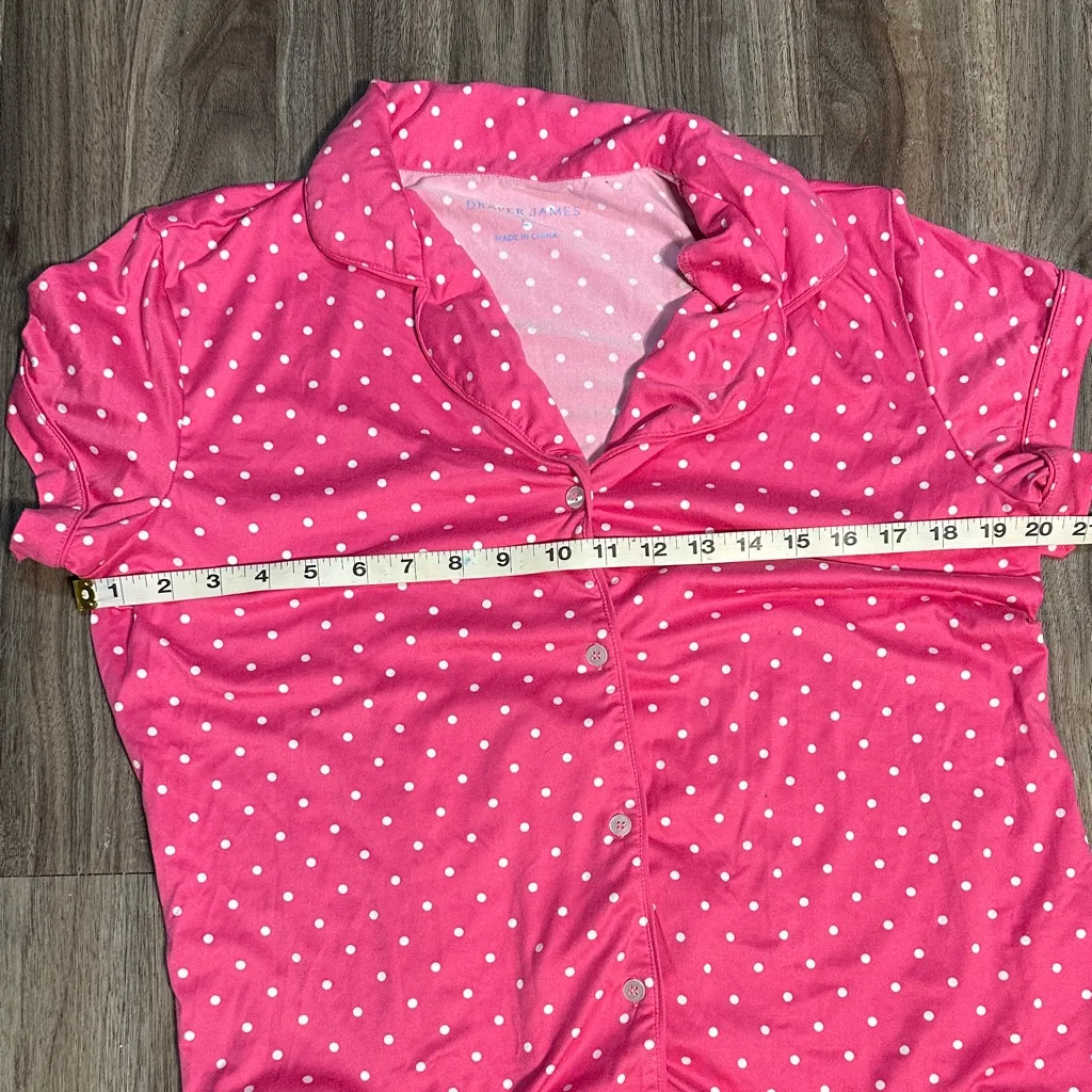 Draper James Pink Polka Dot Pajama Set - Image 3