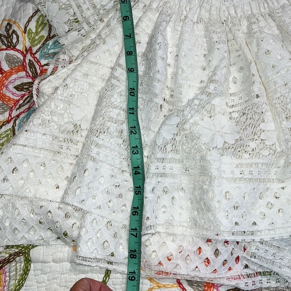 Bishop + Young women’s size XL off shoulder lace white top dressy wedding wear - Image 9